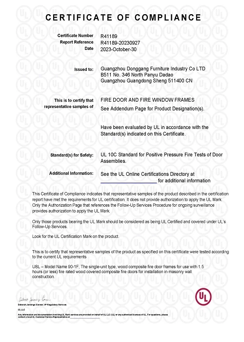 R41189-Vol1--UL Mark Document Compiler Applicant1001 R41189-Vol1--UL Mark Document Compiler Applicant1001